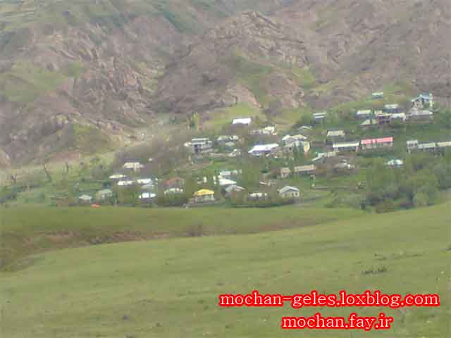 عکس  روستای موچان 